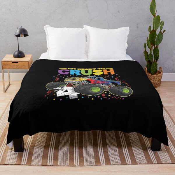 Item preview, I'm Ready To Crush 4th Birthday Monster Truck Four Year Old Boy designed and sold by PopStars1993.