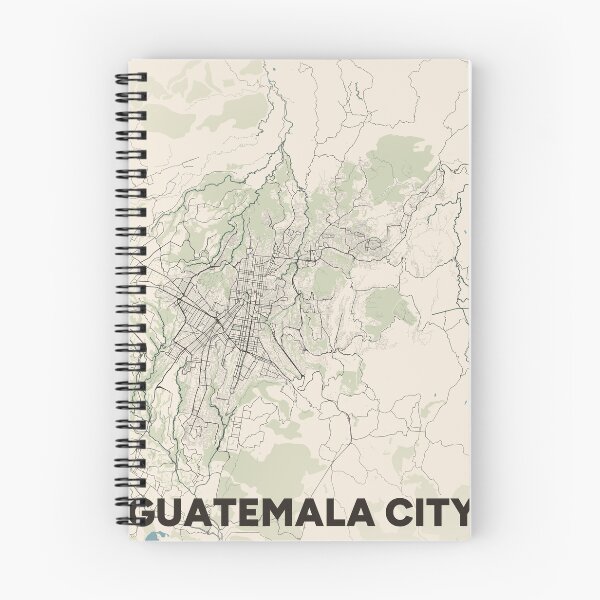 Item preview, Guatemala City Map designed and sold by MapsNerd.