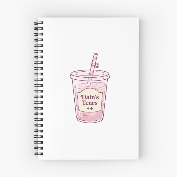 Item preview, Dain's Tears - Funny Romantasy pink Iced Coffee designed and sold by LunnaAtica.