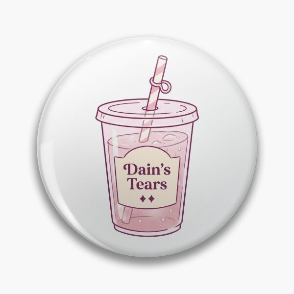 Item preview, Dain's Tears - Funny Romantasy pink Iced Coffee designed and sold by LunnaAtica.
