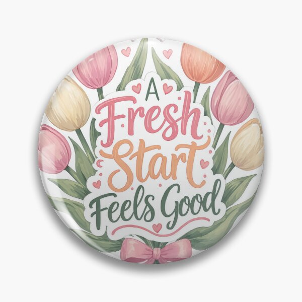 Item preview, Tulip : A Fresh Start Feels Good designed and sold by digital.stickerperso.com.