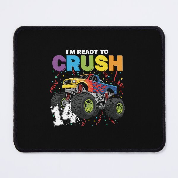 Item preview, I'm Ready To Crush 14 Monster Truck Fourteenth Birthday Boy designed and sold by PopStars1993.