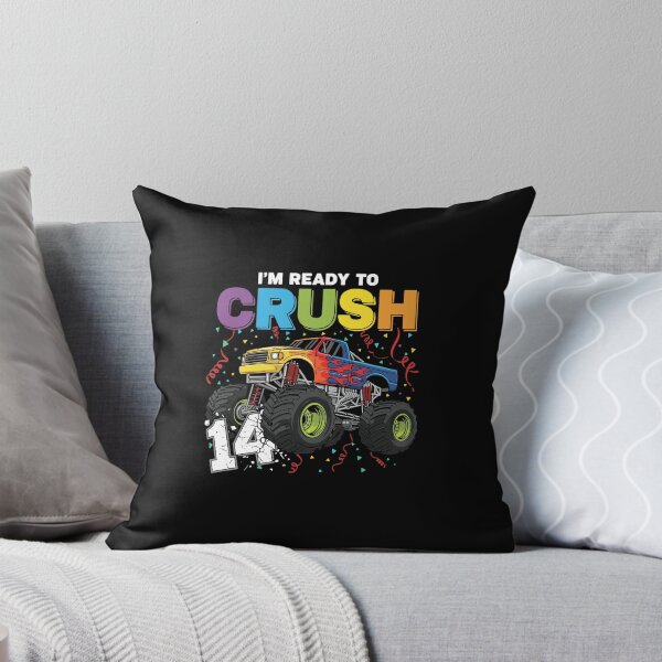 Item preview, I'm Ready To Crush 14 Monster Truck Fourteenth Birthday Boy designed and sold by PopStars1993.