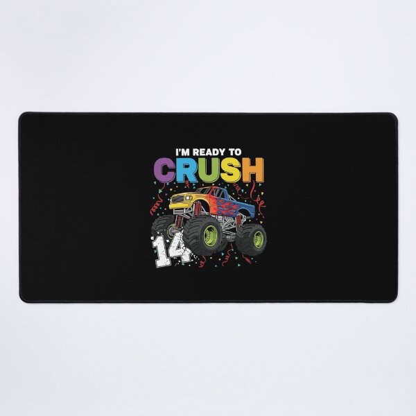 Item preview, I'm Ready To Crush 14 Monster Truck Fourteenth Birthday Boy designed and sold by PopStars1993.