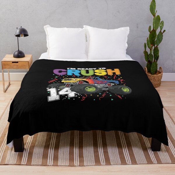 Item preview, I'm Ready To Crush 14 Monster Truck Fourteenth Birthday Boy designed and sold by PopStars1993.