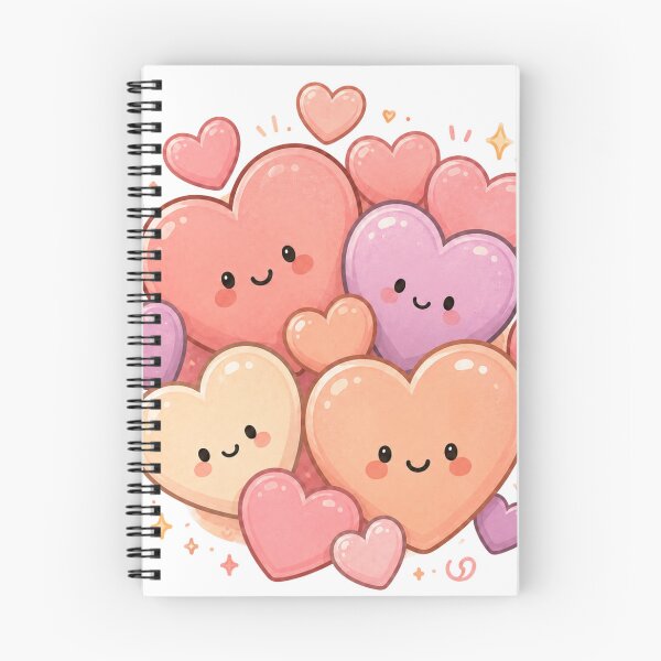 Item preview, Cute Kawaii Hearts designed and sold by mochi-mellow.