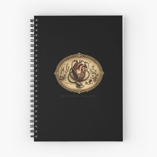 Item preview, Healing Hands Vintage Nurse Dark Academia Anatomy Heart designed and sold by WERSY.