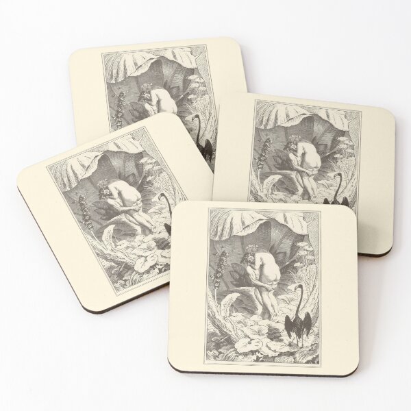 Item preview, Paradise Sonata Garden Of Eden Max Svabinsky Vintage designed and sold by TeeARTHY.