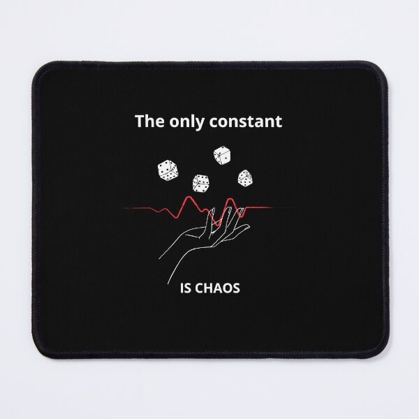Item preview, The Only Constant Is Chaos - Minimalist Line Art designed and sold by Exactly Studio.