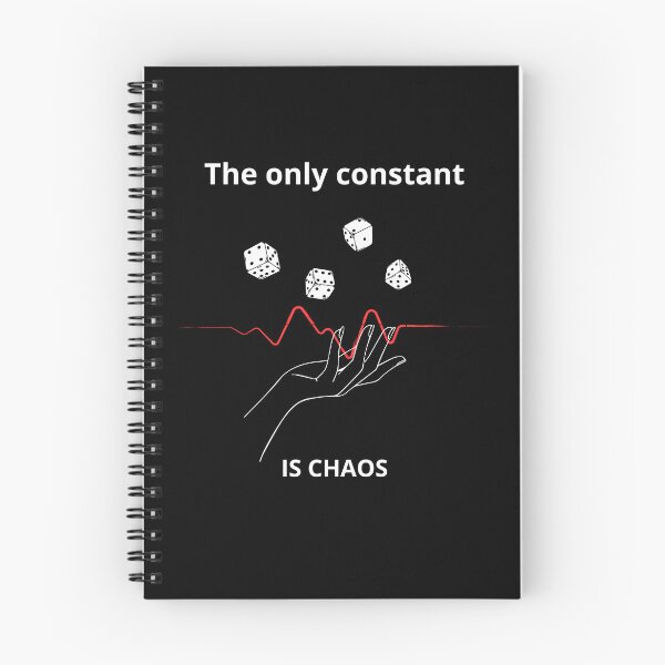 Item preview, The Only Constant Is Chaos - Minimalist Line Art designed and sold by Exactly Studio.