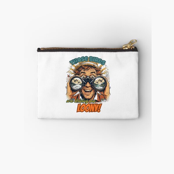 Item preview, Those Birds Are Driving Me Loony - Funny Birdwatcher Meme Bird Pun designed and sold by Neurospicy Trolls.