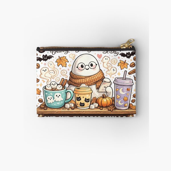 Item preview, Spooky Sip Club Halloween Coffee T-Shirt | Cute Ghost Cozy Coffee Lover Fall Design designed and sold by Rx Graphic Studio.