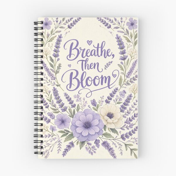 Item preview, Lavender — Breathe, Then Bloom designed and sold by digital.stickerperso.com.
