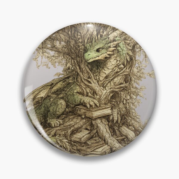 Item preview, Fantasy dragon with book - Pencil Sketch Design designed and sold by DreamCloths12.