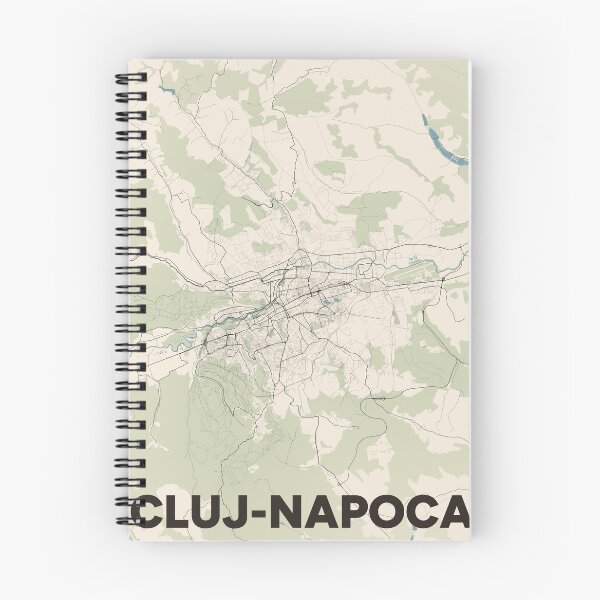 Item preview, Cluj-Napoca Map designed and sold by MapsNerd.