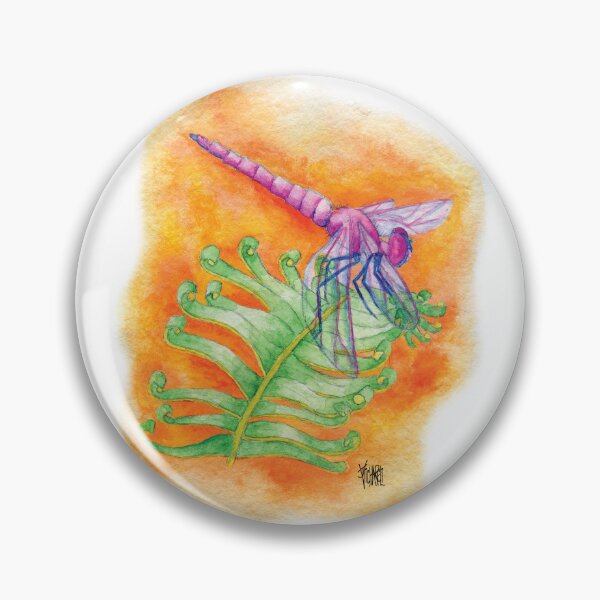Item preview, PINK DRAGONFLY ON FERN designed and sold by Jesus Vichareli.
