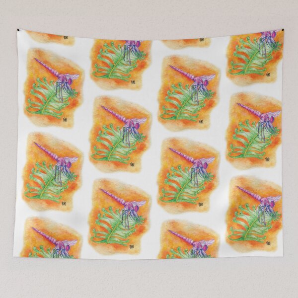 Item preview, PINK DRAGONFLY ON FERN designed and sold by Jesus Vichareli.