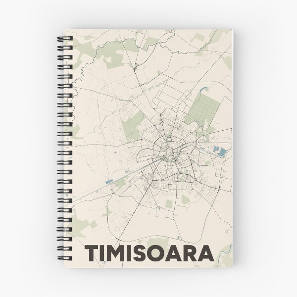 Item preview, Timisoara Map designed and sold by MapsNerd.