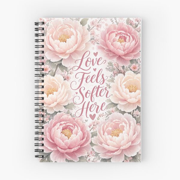 Item preview, Peony : Love Feels Softer Here designed and sold by digital.stickerperso.com.