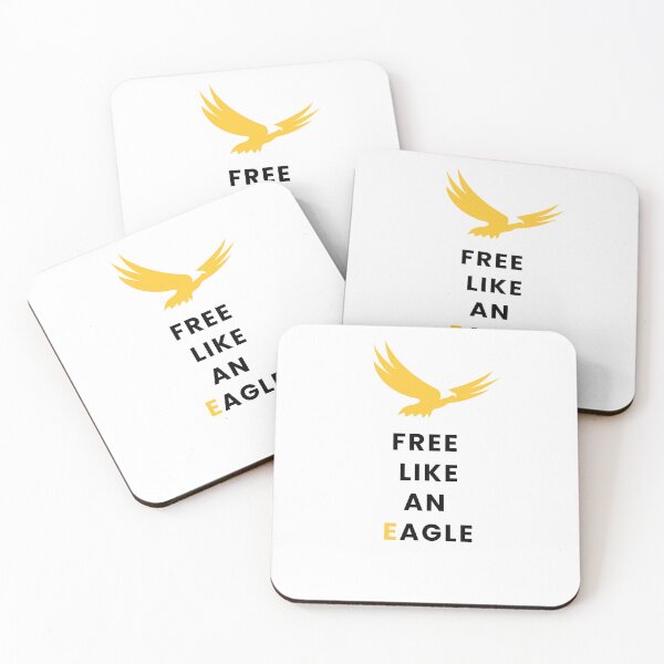 Item preview, Free Like An Eagle | Freedom Spirit Inspirational Quote Design designed and sold by amarprints.