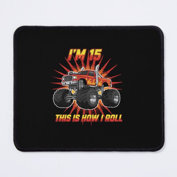 Item preview, I'm 15 This Is How I Roll Monster Truck Birthday Fifteen Year Old designed and sold by PopStars1993.