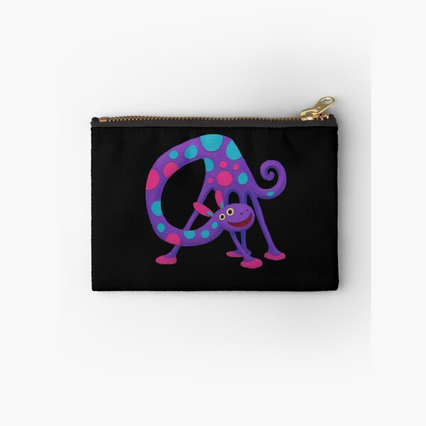 Aperçu de l'œuvre Twisty Smiles – Whimsical Purple Creature créée et vendue par PatykArt.