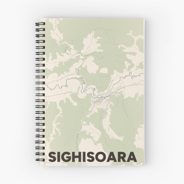 Item preview, Sighisoara Map designed and sold by MapsNerd.