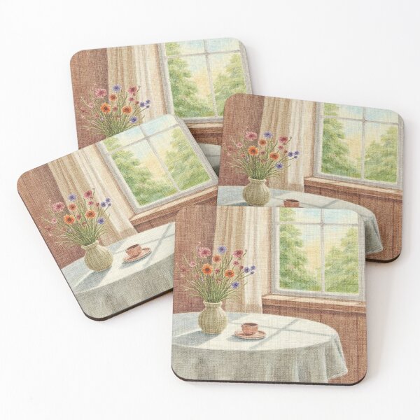 Item preview, Cozy Cottage Window Flowers designed and sold by Bright Stone .
