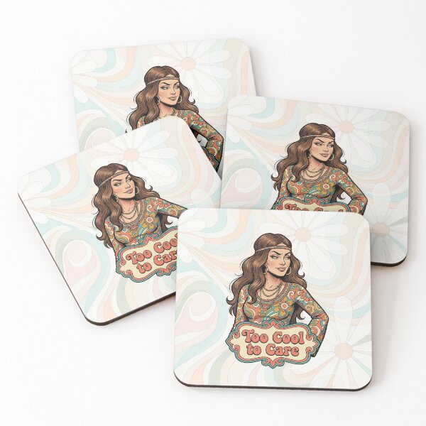 Item preview, Too Cool to Care designed and sold by Vintage Sass Society.
