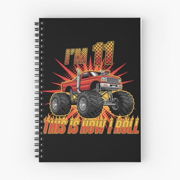 Item preview, Tengo 11 años. Así es como me muevo. Monster Truck. Undécimo cumpleaños. designed and sold by PopStars1993.