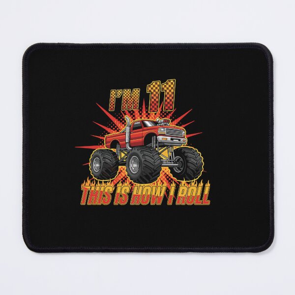 Item preview, I'm 11 This Is How I Roll Monster Truck Eleventh Birthday designed and sold by PopStars1993.