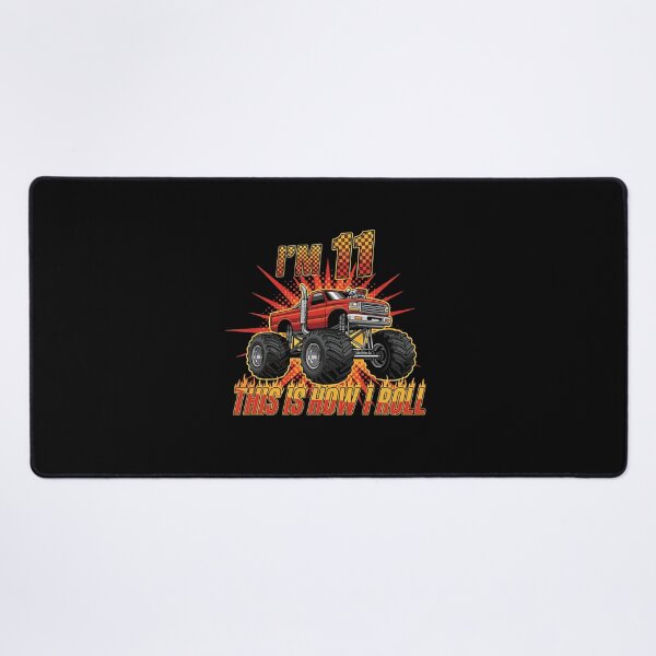 Item preview, I'm 11 This Is How I Roll Monster Truck Eleventh Birthday designed and sold by PopStars1993.