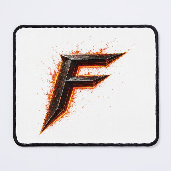 Item preview, InfernoEdge Forge Letter F designed and sold by BlissBlvdShop.