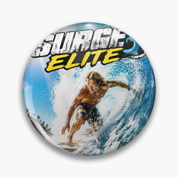 Item preview, Surge Elite Retro Video Game Cover Art designed and sold by Mavila Forge.