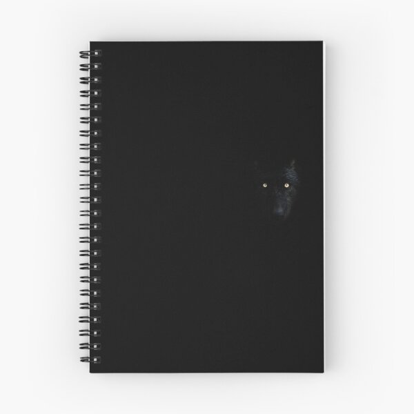 Item preview, Shadow Wolf Eyes - Black Wolf in the Shadows / Dark Aesthetic designed and sold by 63Hotpeppers.