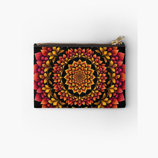 Item preview, Midnight Autumn Floral Mandala designed and sold by samuel2025.