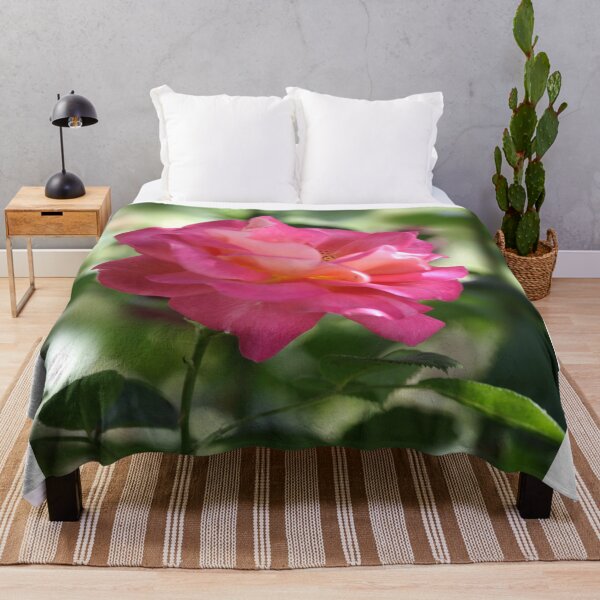 Item preview, Pink rose in summer garden designed and sold by olena2552.
