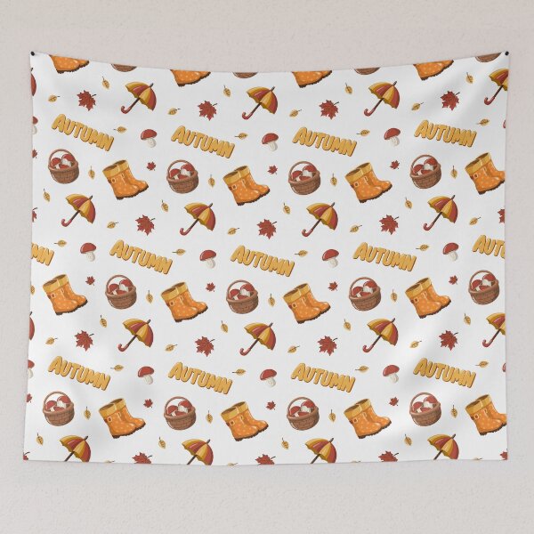 Item preview, Autumn Rainy Day Pattern designed and sold by EvLip-Artist.