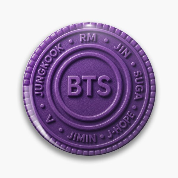 Item preview, Kpop inspired Purple Cookie, Freebie for Fans designed and sold by WillowPrint.