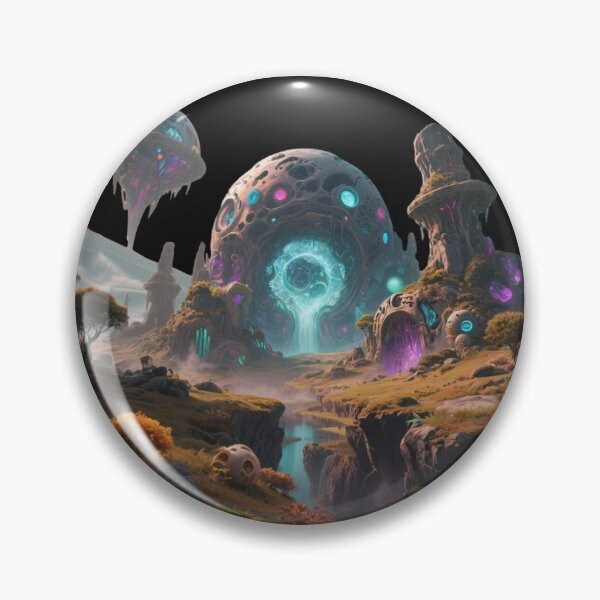 Item preview, A FANTASTICAL OTHERWORLDLY LANDSCAPE designed and sold by Catalina Kate.