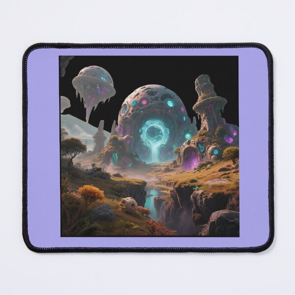 Item preview, A FANTASTICAL OTHERWORLDLY LANDSCAPE designed and sold by Catalina Kate.