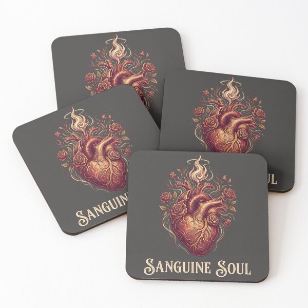 Item preview, Sanguine Soul Flaming Anatomical Heart with Roses designed and sold by Michalsky99.