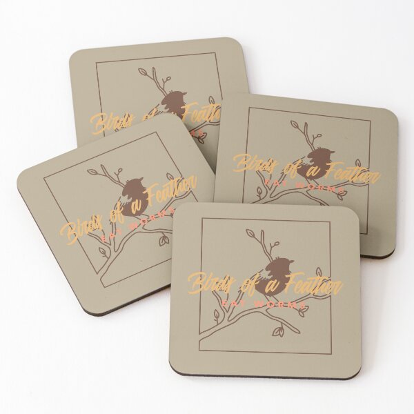 Item preview, Birds of a feather eat worms designed and sold by Rejunkery.
