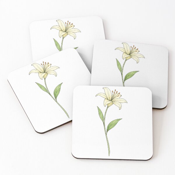 Item preview, Lily flower in color designed and sold by Side Quest Co..