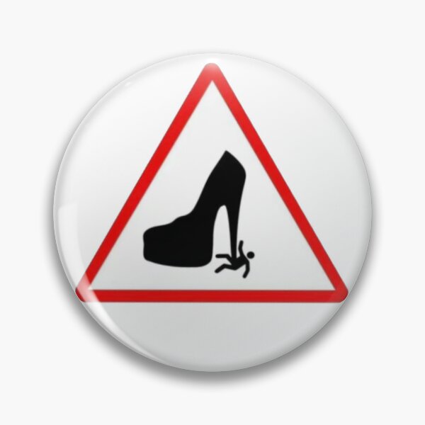 Item preview, High Heel Warning Minimal designed and sold by Adronia.