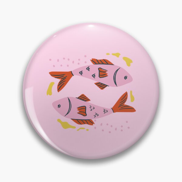 Item preview, PIsces star sign, zodiac sign, art designed and sold by By The Moon.