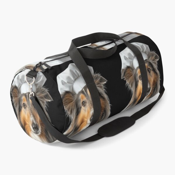 Item preview, Funny Collie Dog Chef Realistic Animal Cooking Humor Art designed and sold by LazyOwlStore.