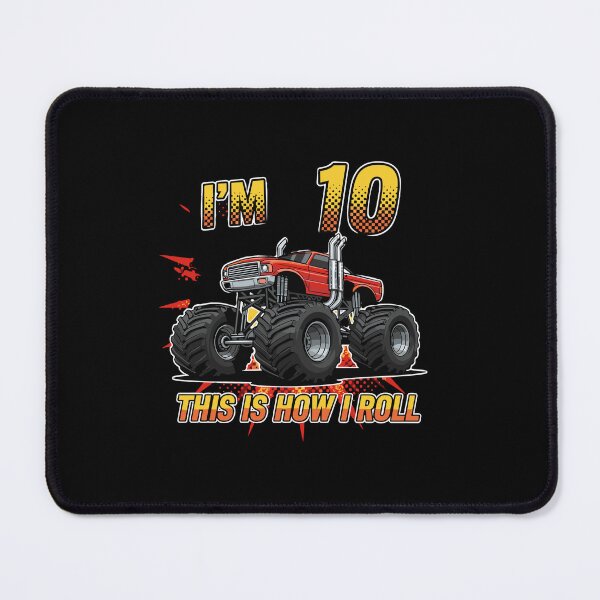 Item preview, I'm 10 This Is How I Roll Monster Truck Birthday Boy Girl Ten Year Old designed and sold by PopStars1993.