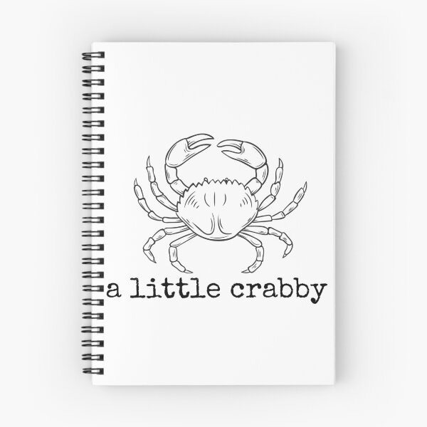 Item preview, Funny Beach Shirt A Little Crabby Minimalist Meme Art designed and sold by tarzbol.