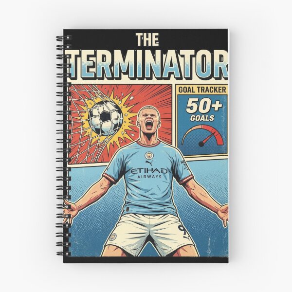 Item preview, The Terminator erling haaland Football Striker Pop Art  designed and sold by thenewall.